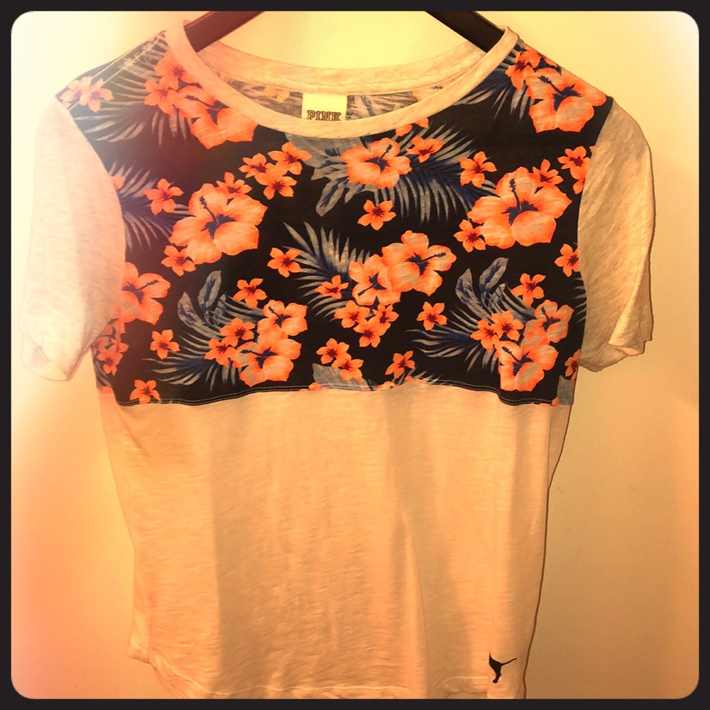 Hawaiian Print Spirit Tee